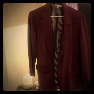 Purple blazer